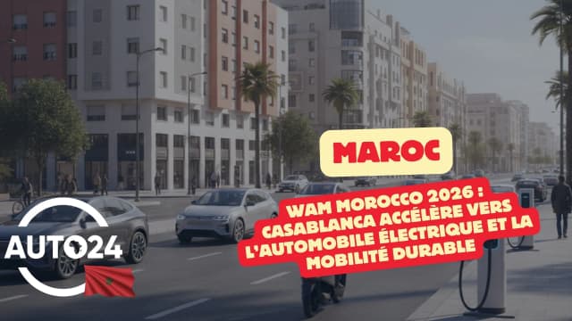 WAM Morocco 2026 : Casablanca accélère vers l’automobile électrique et la mobilité durable